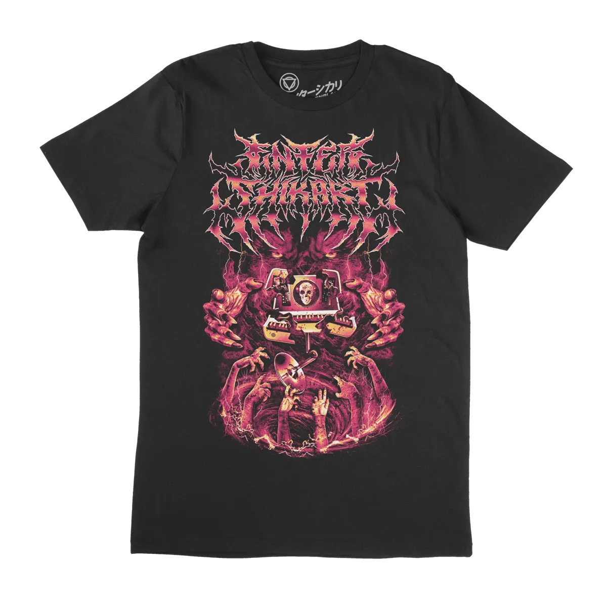 Hellbound Sparky UK-EU Tour T-Shirt - Stonewash Black