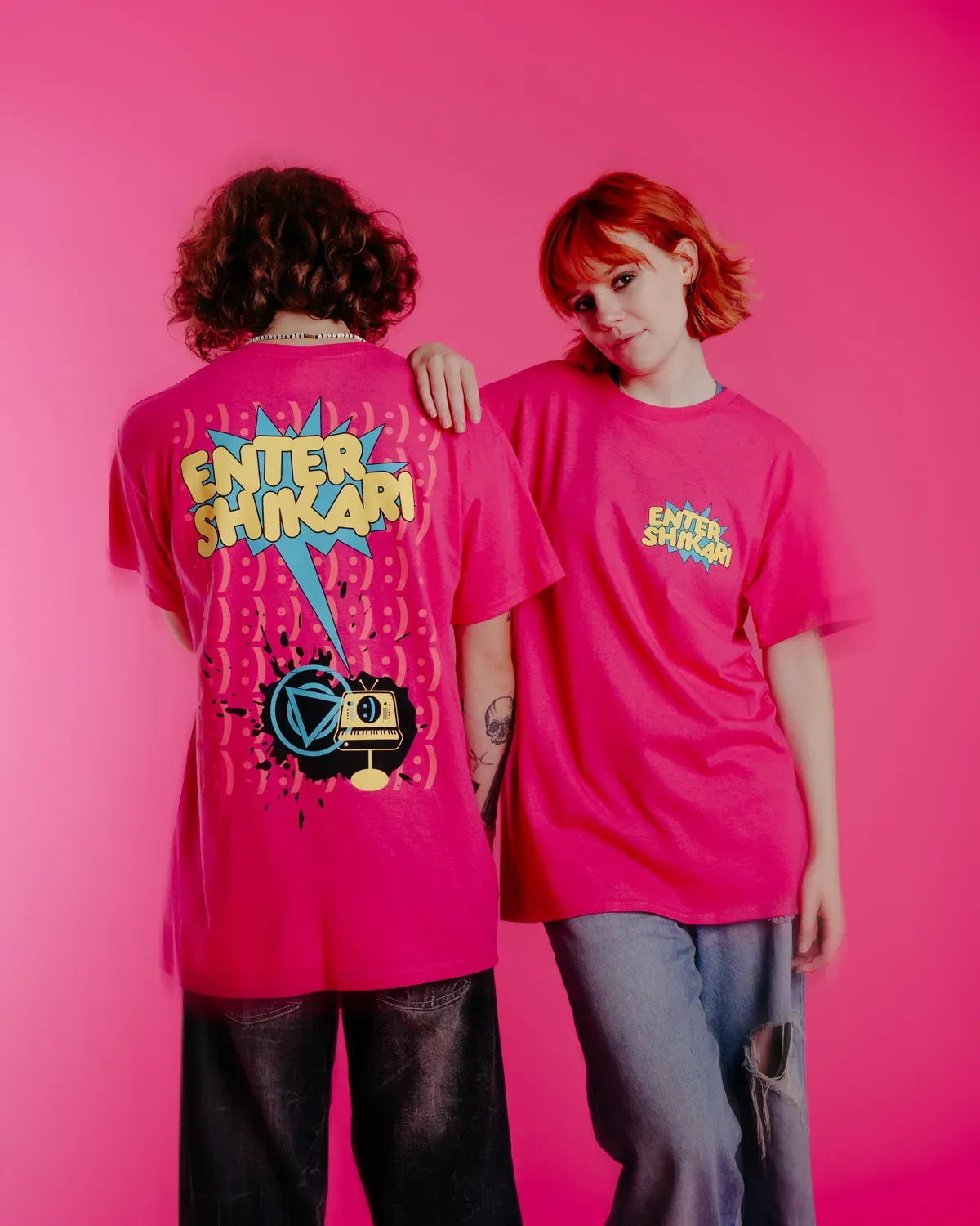 Neon Bubble T-shirt - Pink
