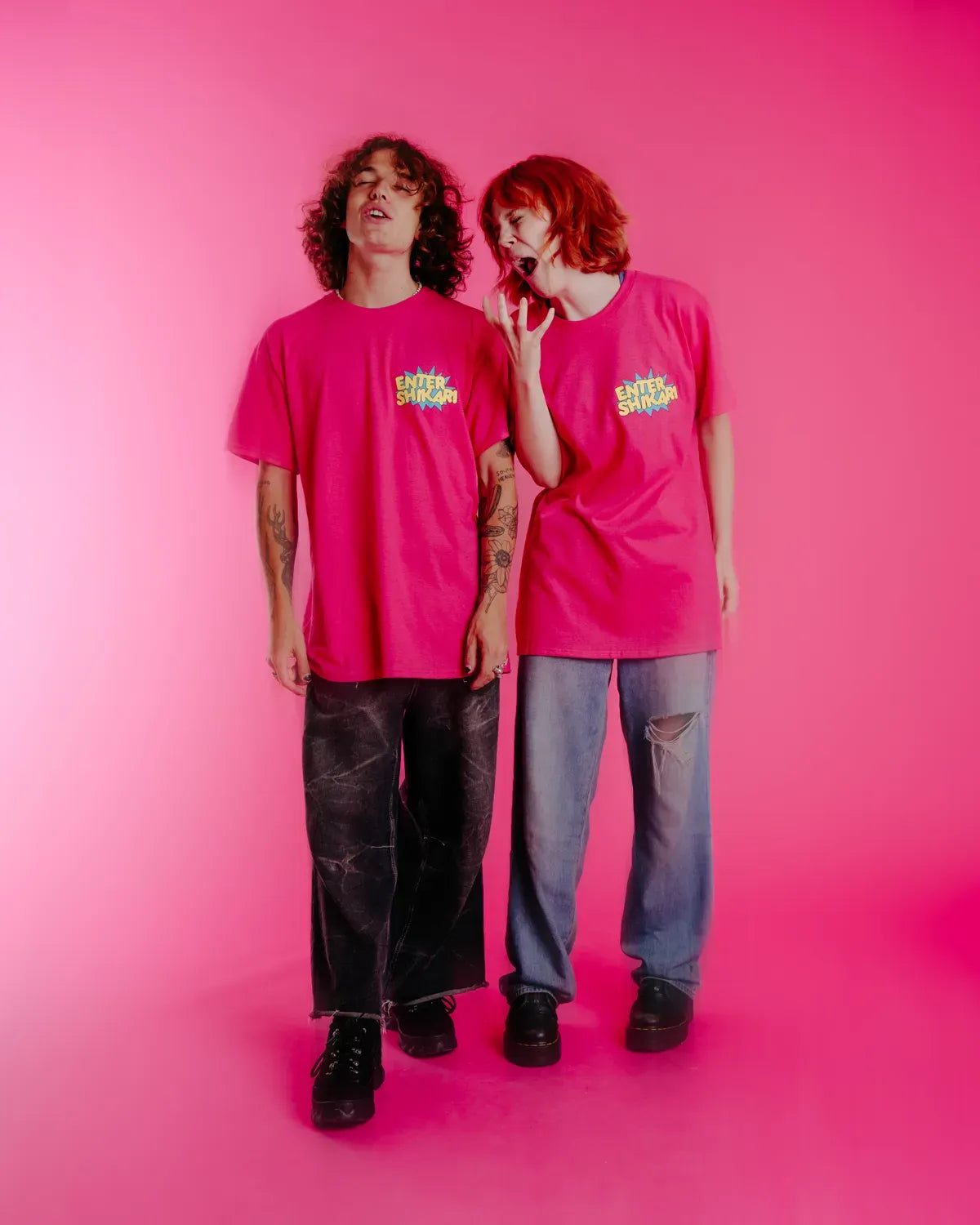 Neon Bubble T-shirt - Pink