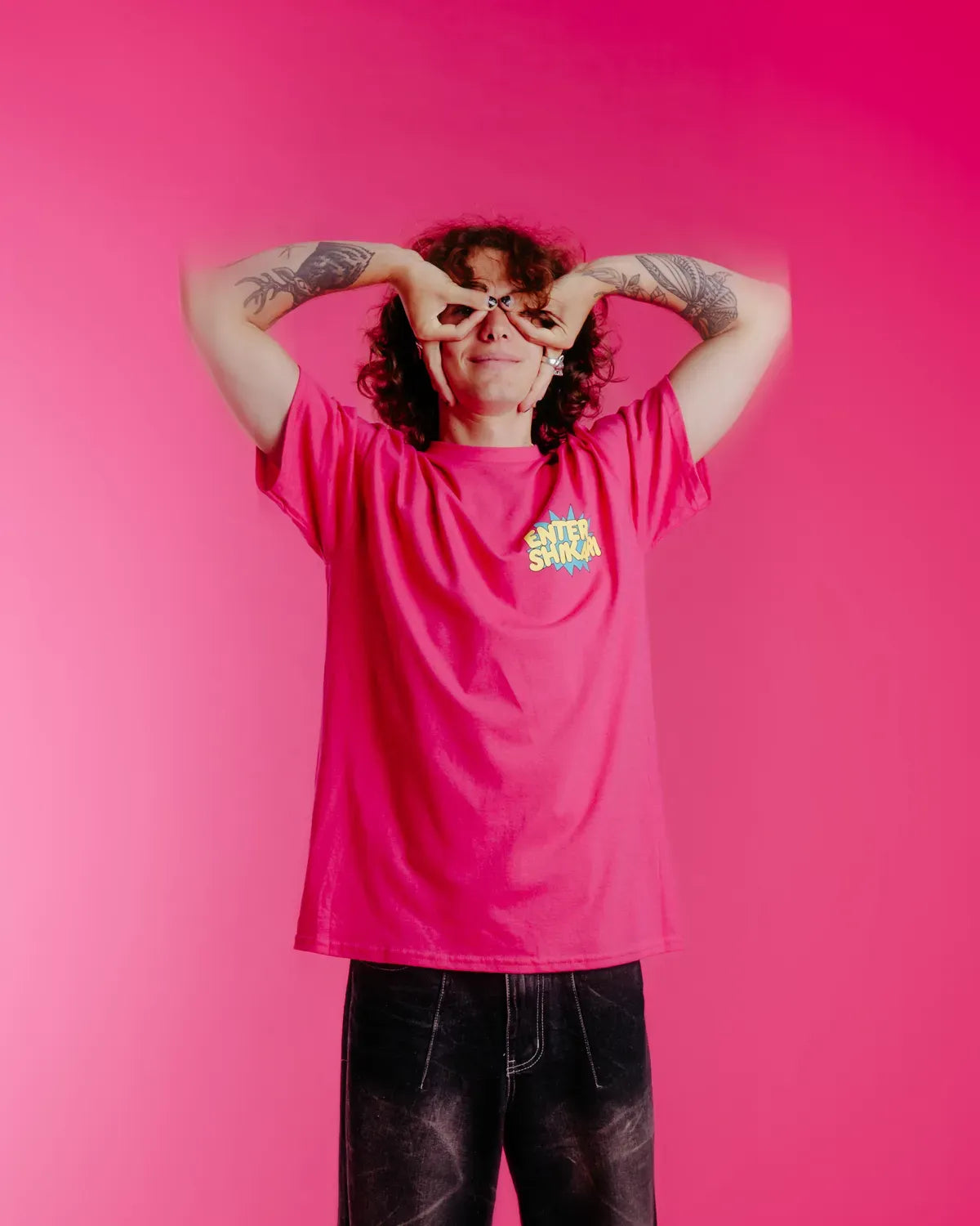 Neon Bubble T-shirt - Pink