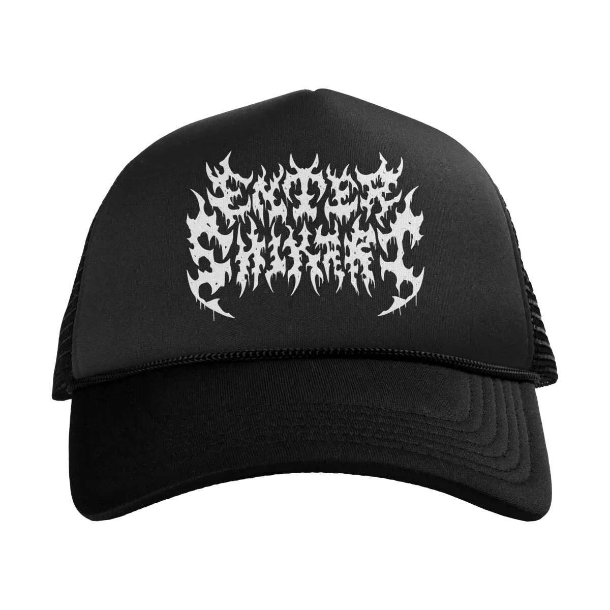 Void Logo Trucker Cap - Black/White