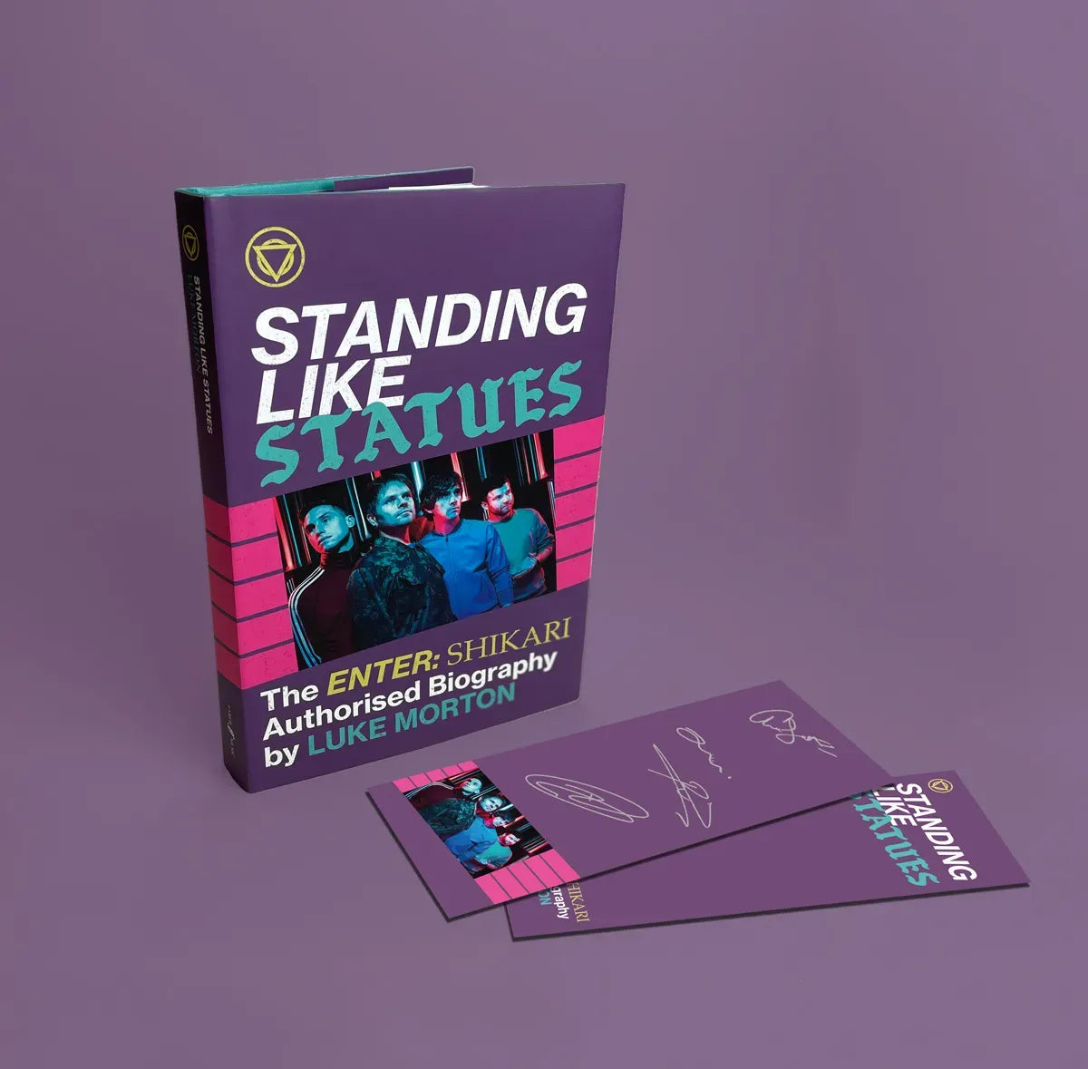 Standing Like Statues: The Enter Shikari Authorised Biography + Signed Bookmark