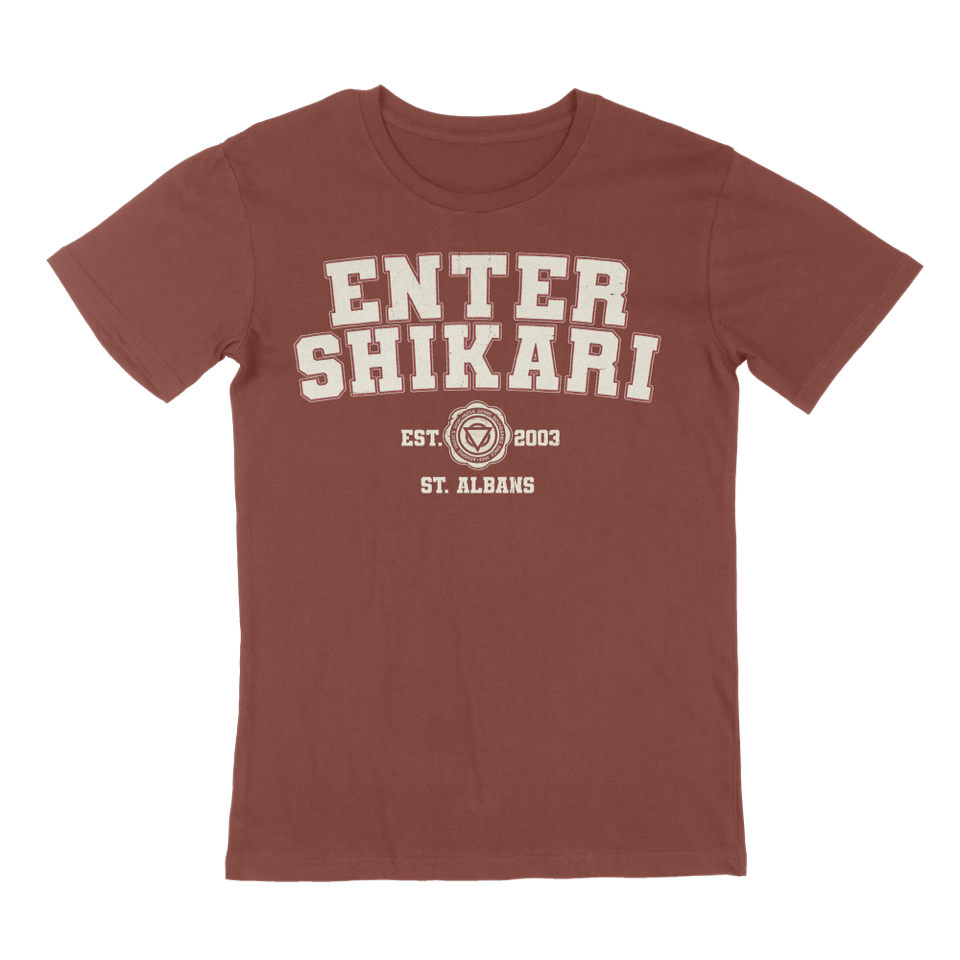 Varsity T-Shirt - Brick Heather