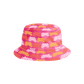 Colour Dots Reversible Bucket Hat - Pink