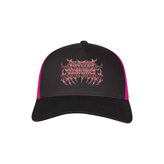 Hellbound Sparky Trucker Cap - Black/Pink