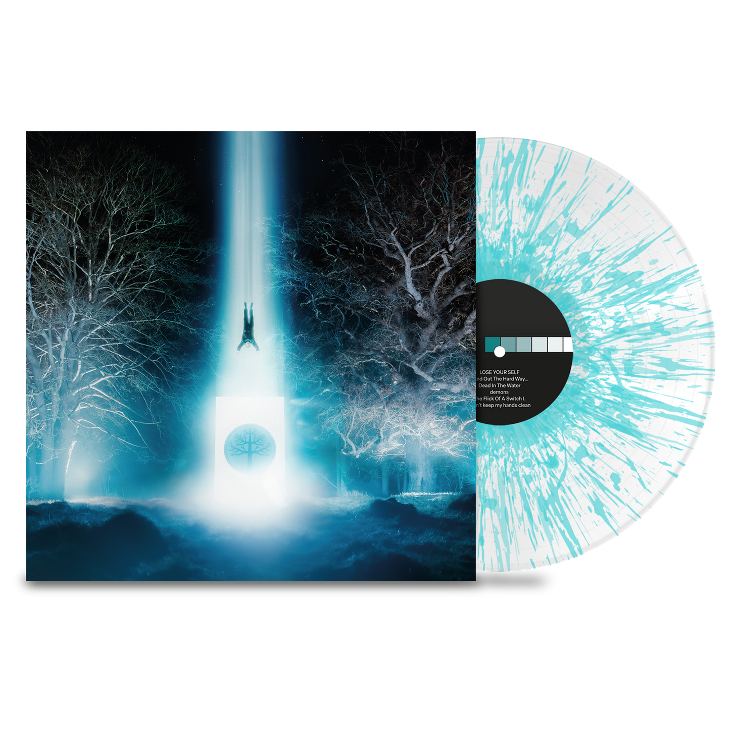 Lose Your Self - Crystal Clear w/ Heavy Teal Splatter 12" Vinyl [D2C exclusive]