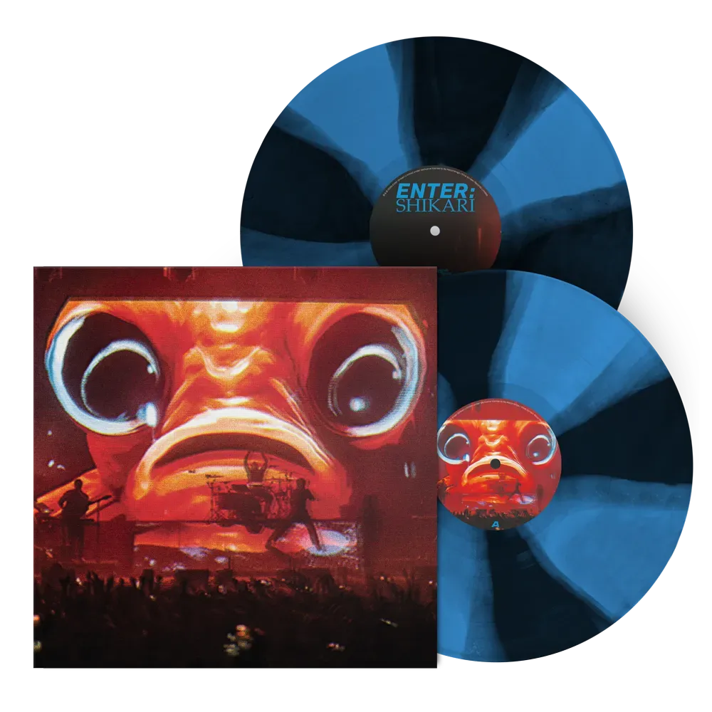 Live at Wembley - 2x12" Vinyl - Light Blue / Black Cornetto