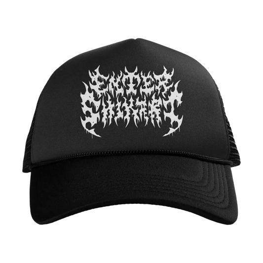 Void Logo Trucker Cap - Black/White
