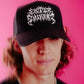 Void Logo Trucker Cap - Black/White